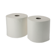 Ręcznik papierowy biały celuloza 2x200m 2 warstwy czyściwo 667 listków 46016