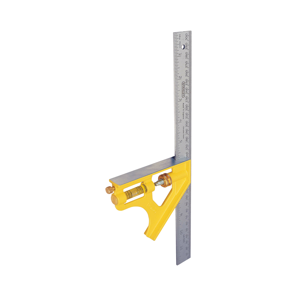 Kątownik stolarski uniwersalny 300 mm - stalowy Stanley 460282