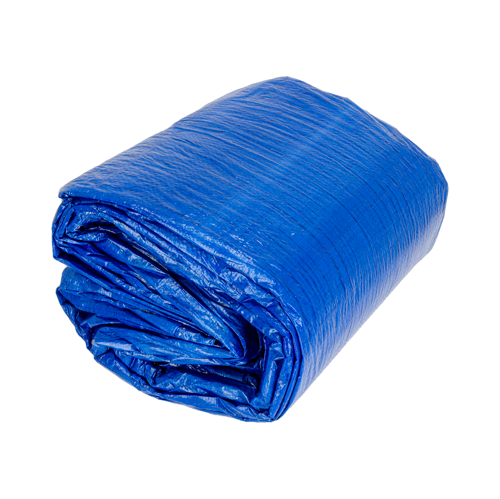 Plandeka mocna gruba 10x15m budowlana 65g/m wodoodporna mrozoodporna Mega 46311