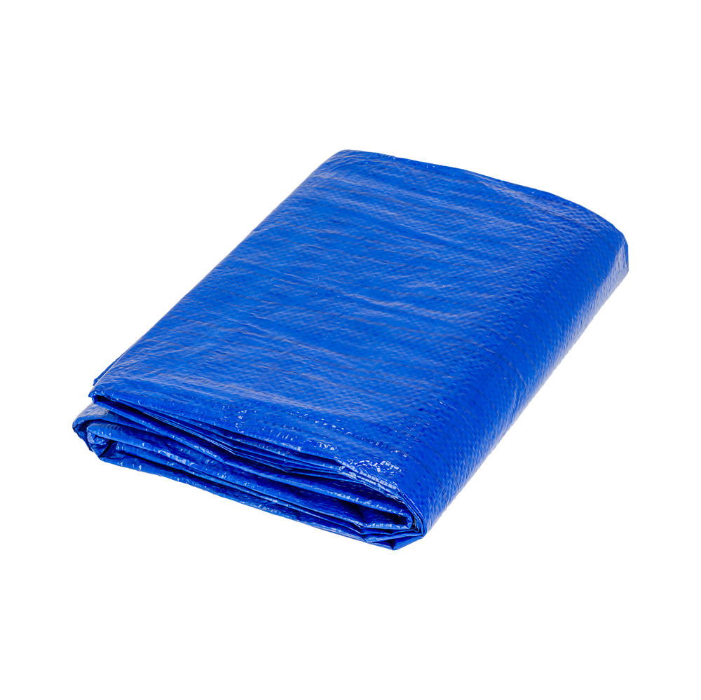Plandeka mocna gruba 4x6m budowlana 65g/m wodoodporna mrozoodporna Mega 46346