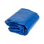 Plandeka mocna gruba 8x12m budowlana 65g/m wodoodporna mrozoodporna Mega 46381