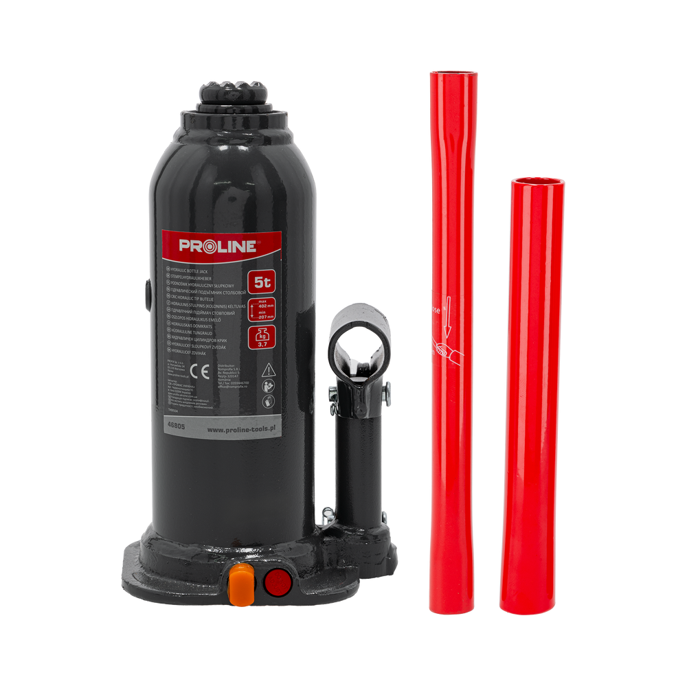 Podnośnik hydrauliczny słupkowy 5t 216-413 mm Proline 46805