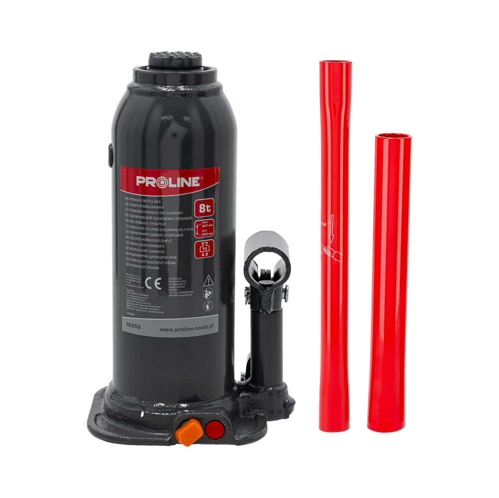 Podnośnik hydrauliczny słupkowy 8t 230-457 mm Proline 46808