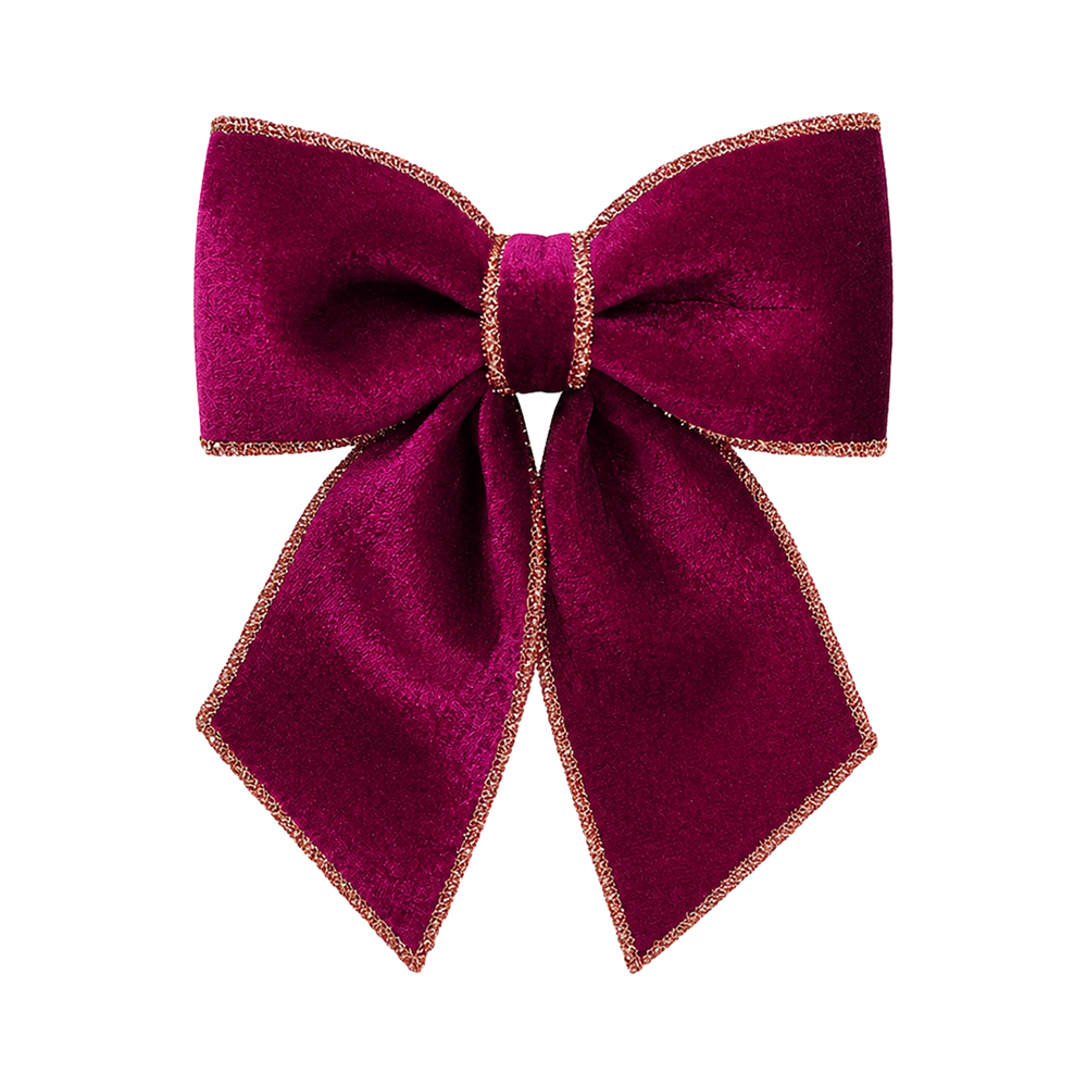 Kokarda aksamitna winnoczerwona 20×23 cm 46958R