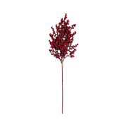 Gałązka świąteczna z jagodami 56 cm 47046R