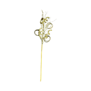 Gałązka świąteczna złota z brokatem 73 cm 47055R