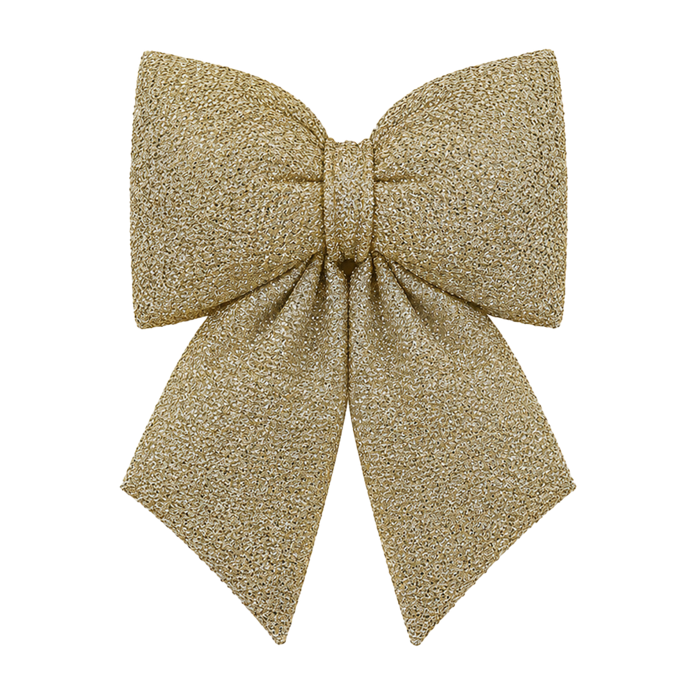 Kokarda świąteczna Złota 22×26 cm 47198R