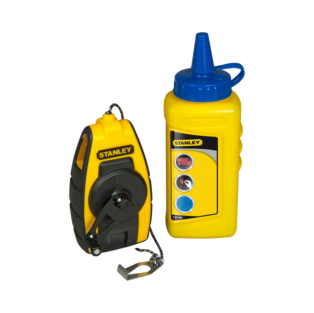 Sznur traserski 9m i kreda niebieska 115g STHT0 Stanley 472440