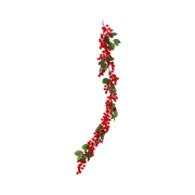 Girlanda świąteczna z czerwonymi jagodami 120 cm 47262R
