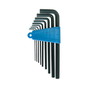 Klucze imbusowe 15-10 mm zestaw 9 elementów Mega 48049