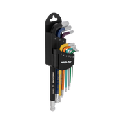 Klucze imbusowe z kulką zestaw 9 elementów 1.5-10 mm Proline 48313