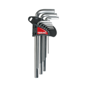 Klucze imbusowe Hex wydłużone CRV 9 elementów 1,5-10 mm Proline 48319