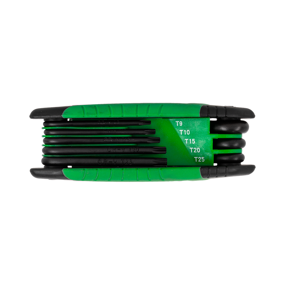 Klucze Torx ze skuwką zestaw 8 elementów T9-T40 Proline 48362
