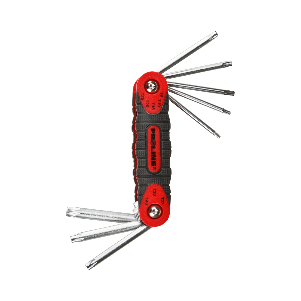 Klucze imbusowe Hex CRV 8 elementów 1,5-8 mm Proline 48368