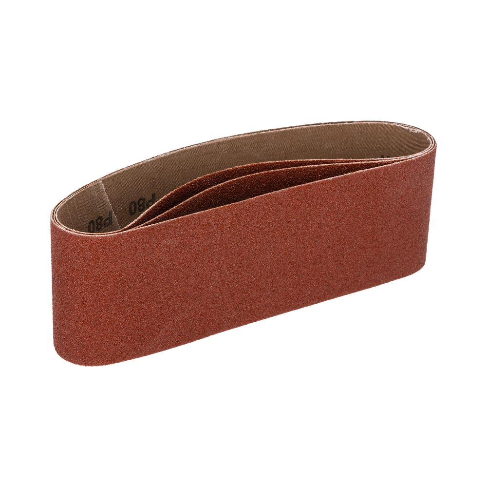 Pasy ścierne bezkońcowe do szlifierki taśmowej 75x457 mm 3 szt. P80 Proline 49022S