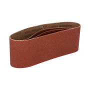 Pasy ścierne bezkońcowe do szlifierki taśmowej 100x610 mm 3 szt. P100 Proline 49033S