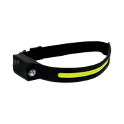 Latarka czołowa USB cob 300 lumen xpe 180 lumen czujnik ruchu Proline 51041