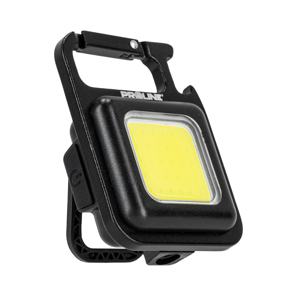 Latarka kompakt mini USB cob 100 lumenów magnes 12 szt Proline 51045