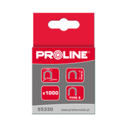 Zszywki kablowe hartowane s 6,2 mm półokrągłe L:10-12 mm Proline 55330