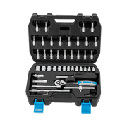 Zestaw kluczy nasadowych 46 elementów 1/4'' 4-14 mm Mega 58046