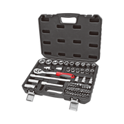 Zestaw kluczy nasadowych 56 elementów 1/2" CRV Proline 58856