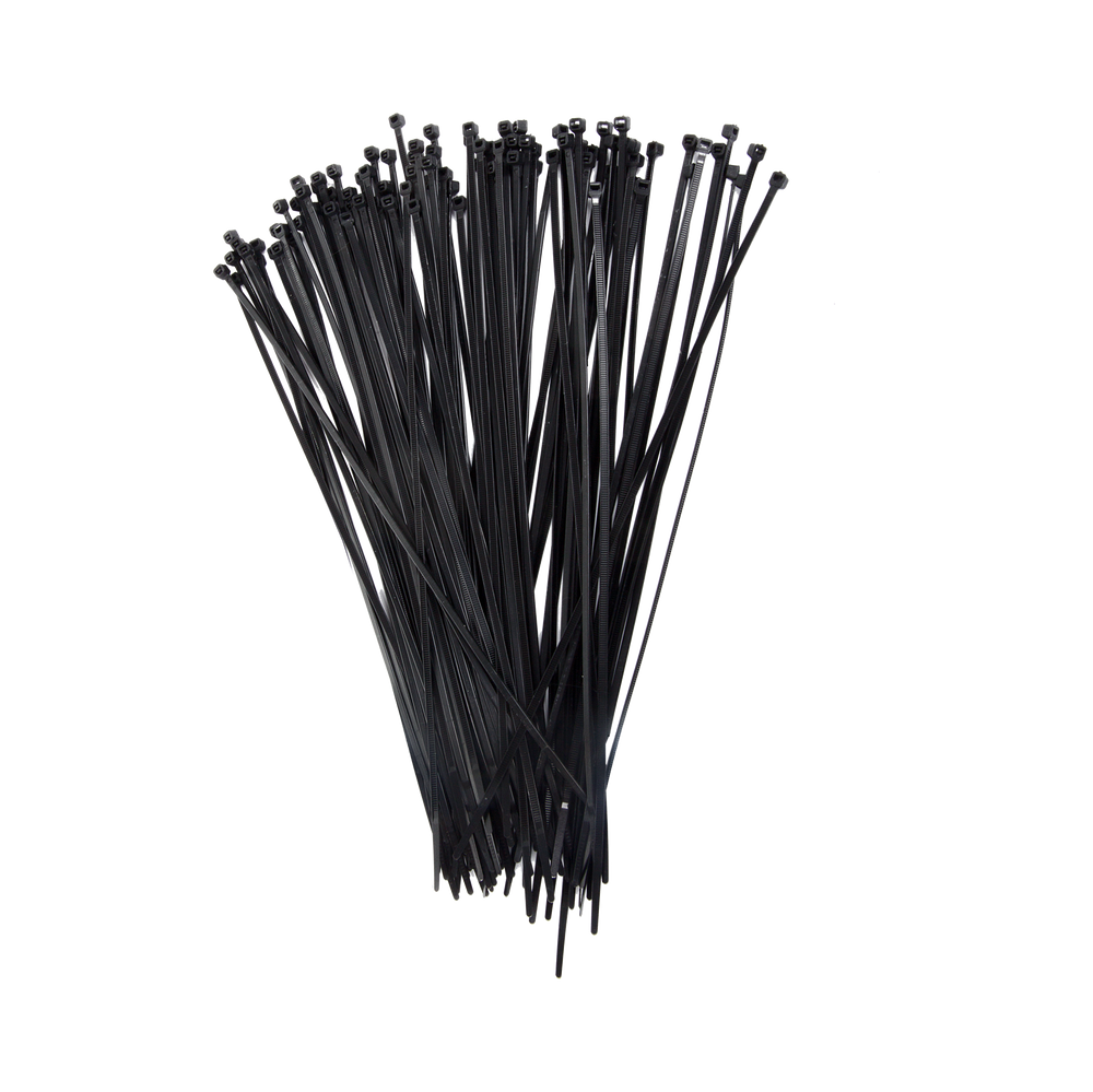 Opaski zaciskowe nylonowe czarne 2,5x100 mm 100sztuk Proline 59110C