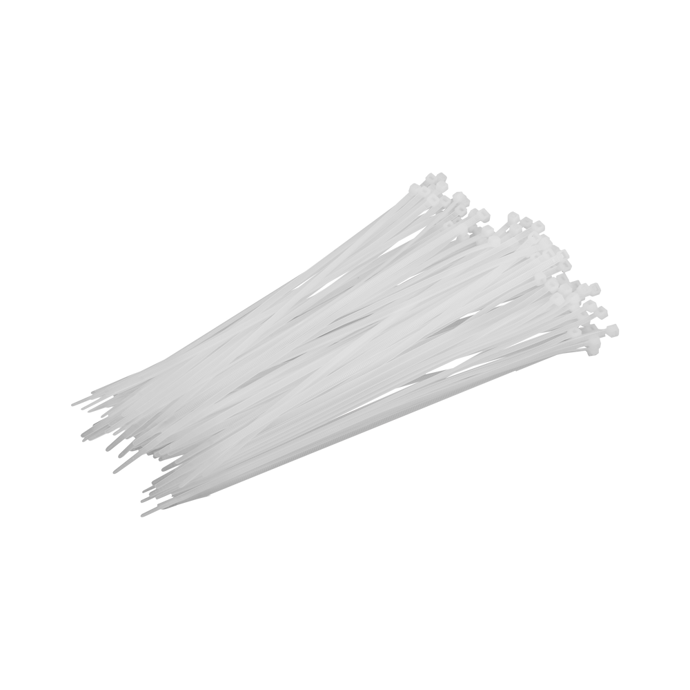 Opaski zaciskowe nylonowe białe 3,6x300 mm 100sztuk Proline 59130B