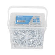 Nity aluminiowe 4,0x12,5 mm 800szt Mega 59499