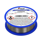Spoiwo lutownicze cyna z kalafonią do lutowania 2,5 mm szpula 100g 60315