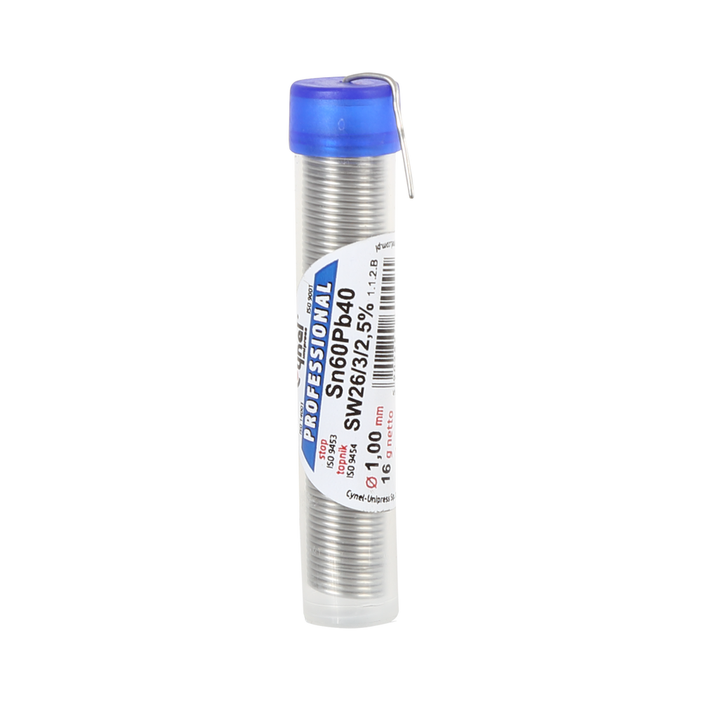 Spoiwo lutownicze - cyna 1 mm 3m 60319
