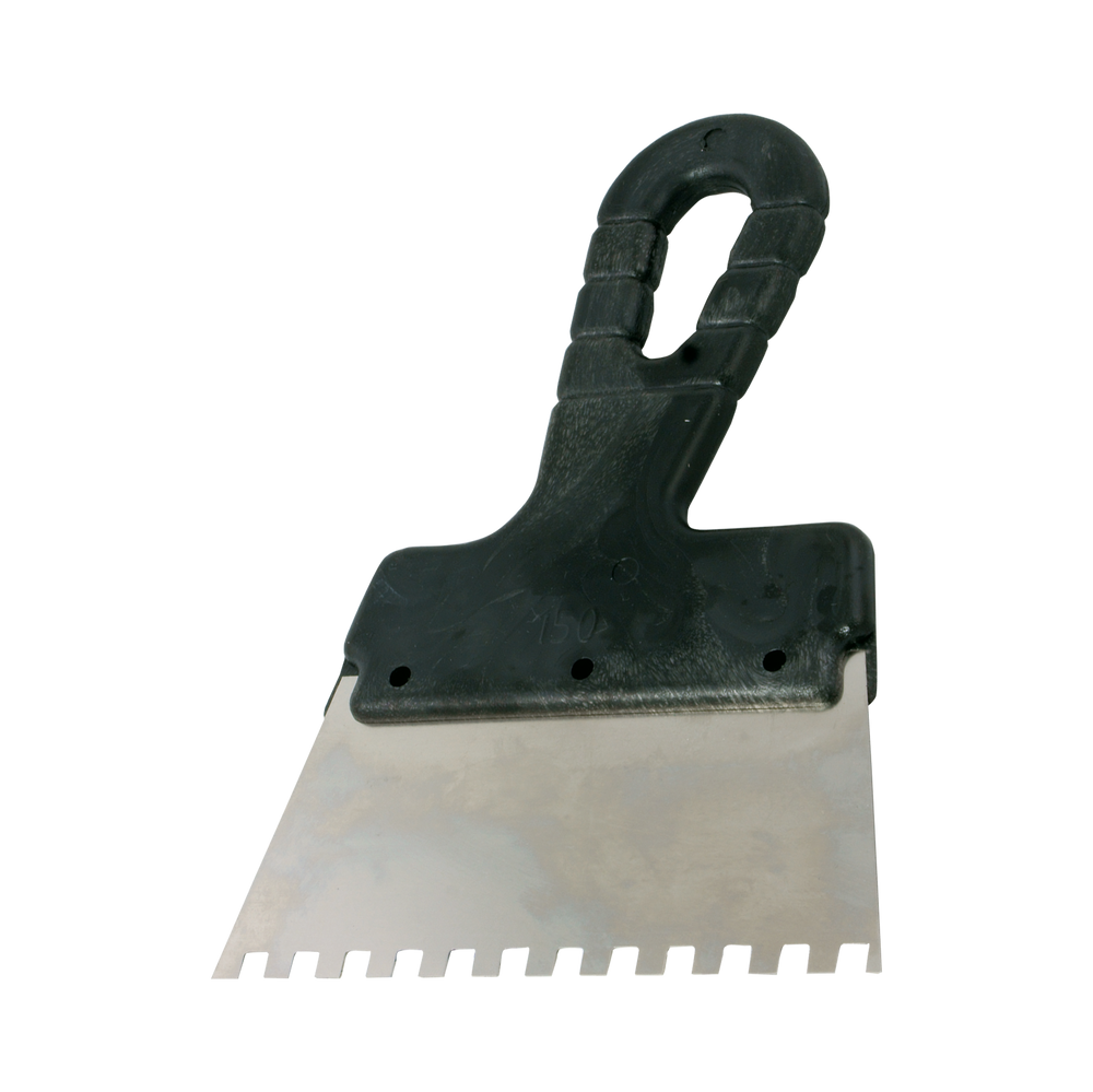 Szpachla nierdzewna do sztablatury 250 mm ząb 8x8 mm 61109