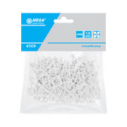 Krzyżyki do glazury 1 mm 200 sztuk Mega 61359