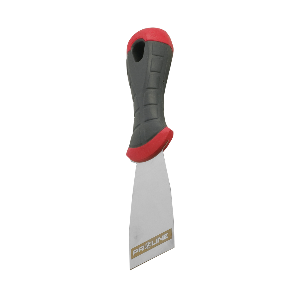 Szpachelka nierdzewna 120 mm rączka dwuskładnikowa Proline 61566