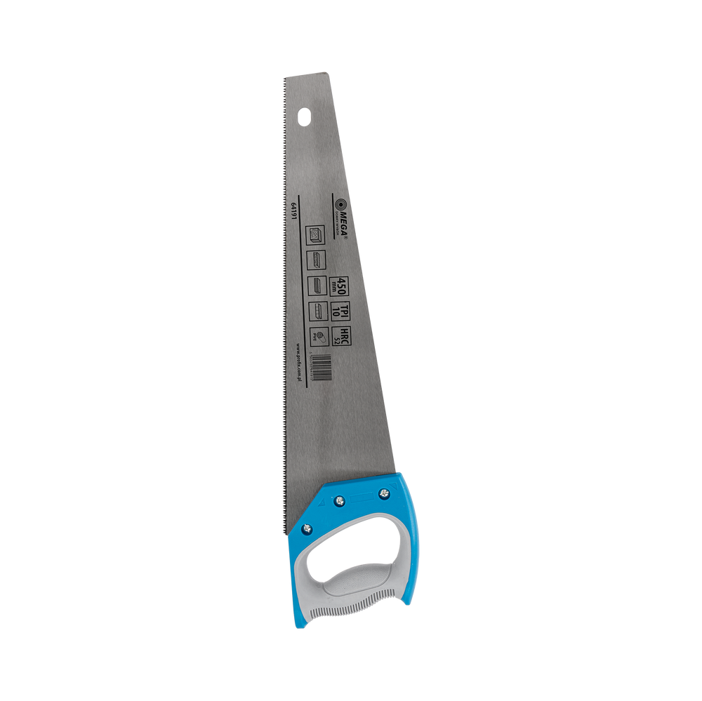 Piła płatnica do drewna 500 mm 10 zcal Mega 64192