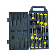 Zestaw wkrętaków cushion grip 10 sztuk (pł+pz) Stanley 650142