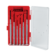 Zestaw 6 elementów wkrętaków zegarmistrzowskich Stanley 660391
