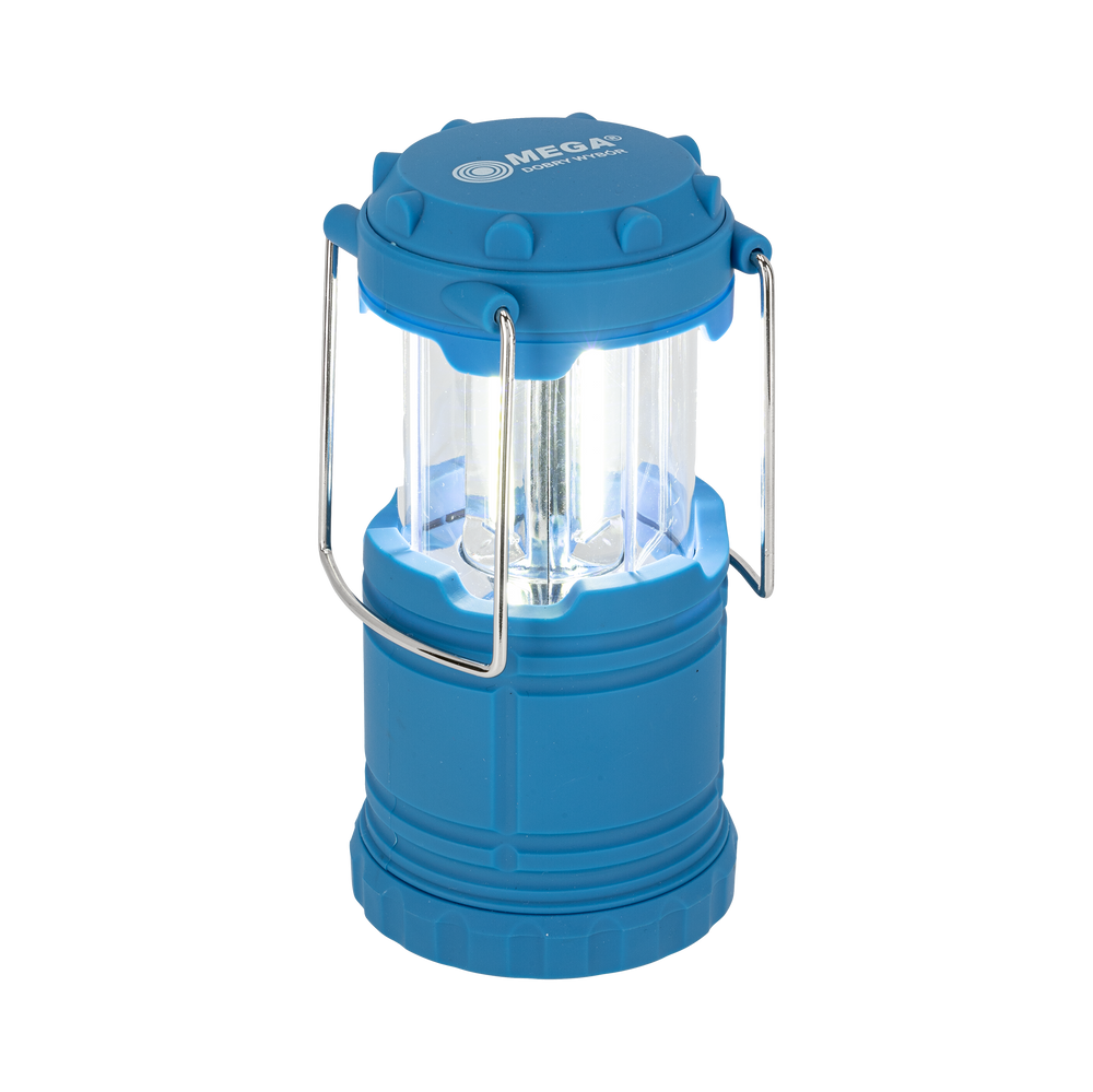Lampa turystyczna 3 W dioda cob 3xAAA 200 lumenów Mega 66143