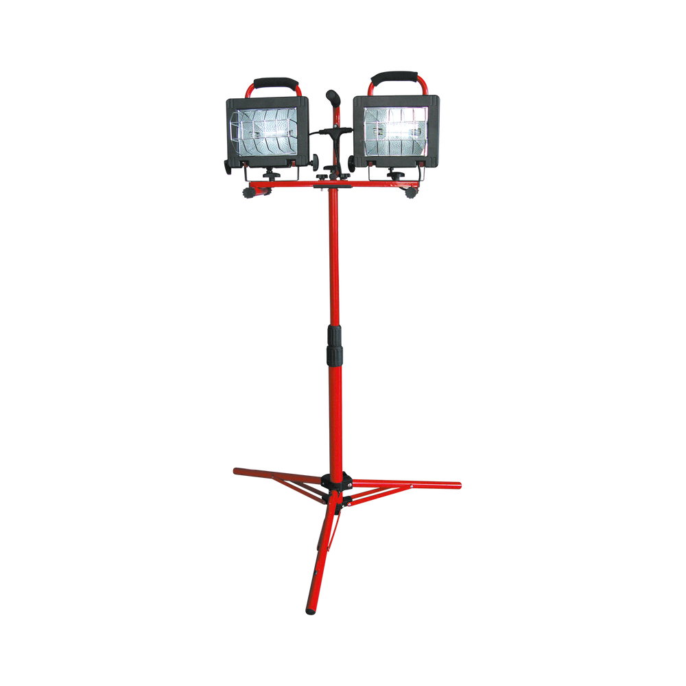 Lampa halogenowa podwójna na statywie budowlana 2x500 W Proline 66158