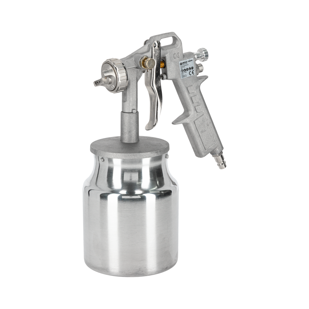 Pistolet lakierniczy 1/4 cala ze zbiornikiem dolnym Mega 66244