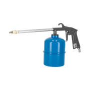 Pistolet pneumayczny 1/4cala do mycia i przedmuchiwania ze zbiornikiem Mega 66247