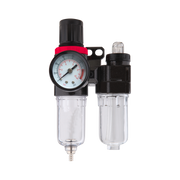 Reduktor z manometrem filtrem i naolejaczem 1/4" Proline 66385