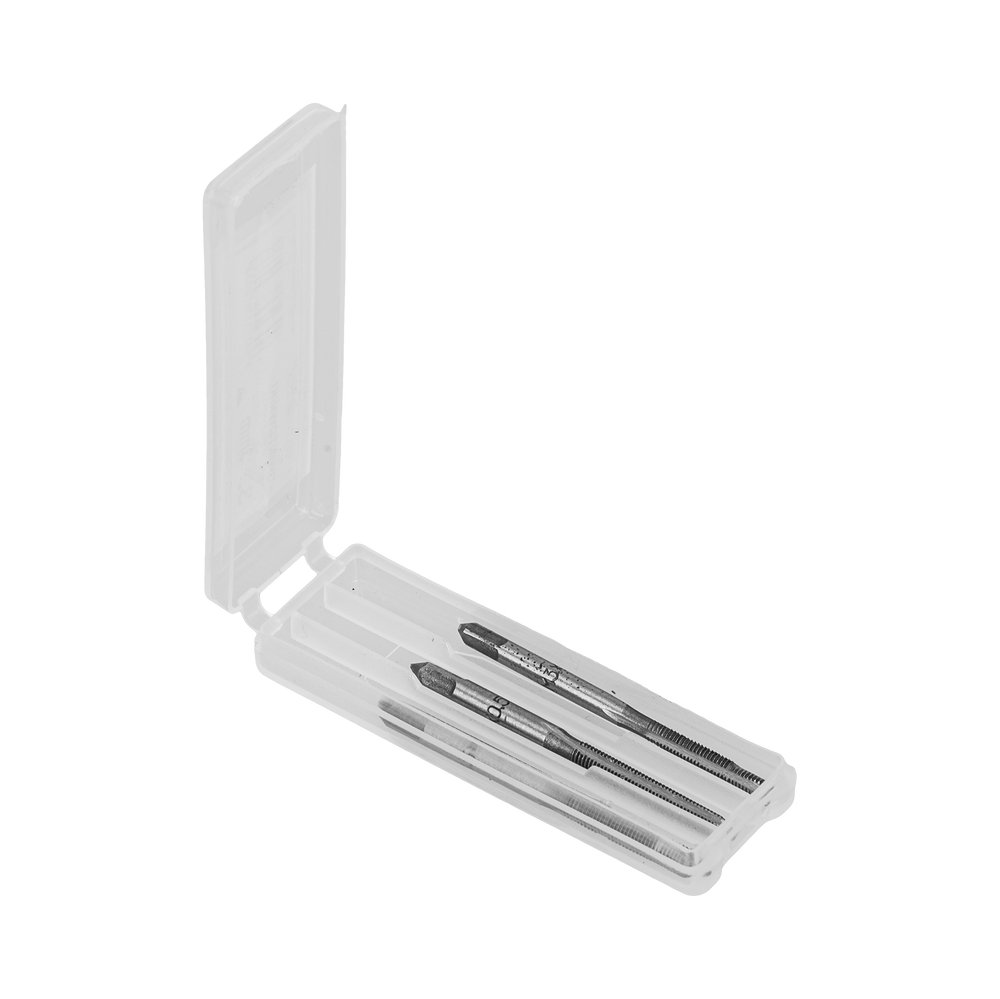 Gwintownik M3 3 sztuki pudełko plastikowe Mega 67003