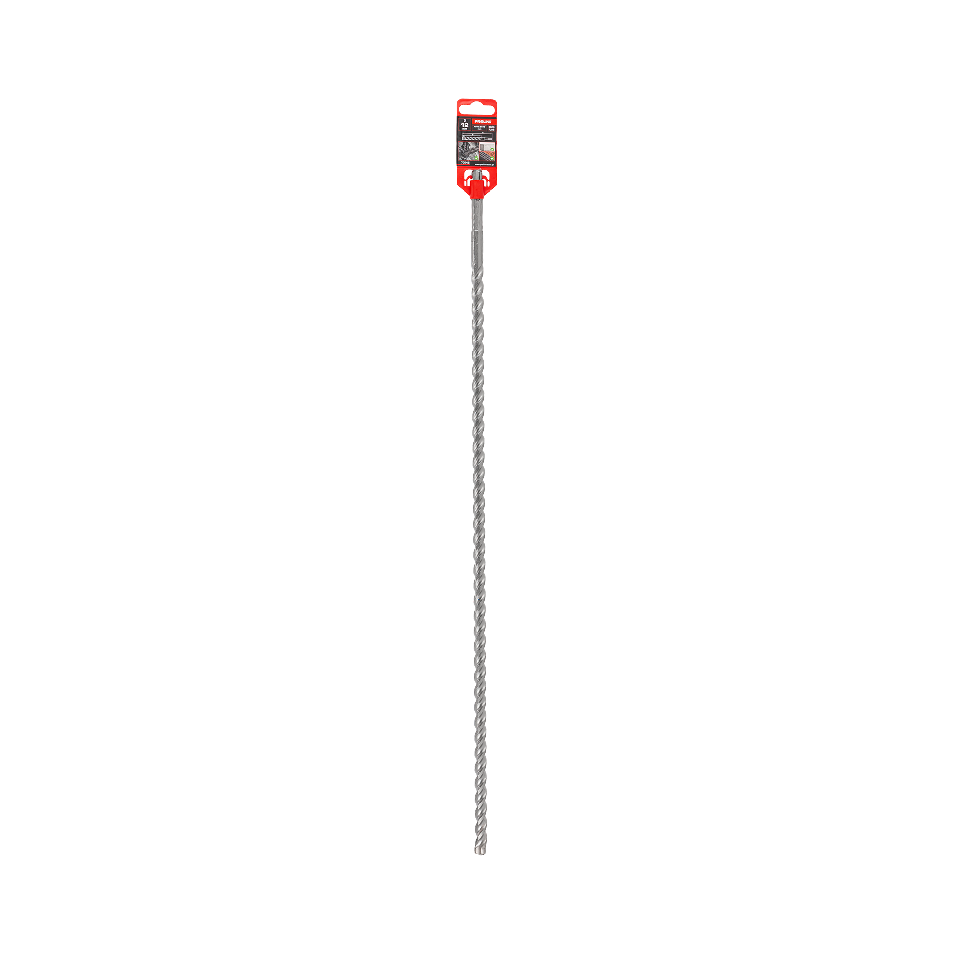Wiertło do betonu zbrojonego SDS-Plus S3 cegła kamień 12x600 mm Proline 73645