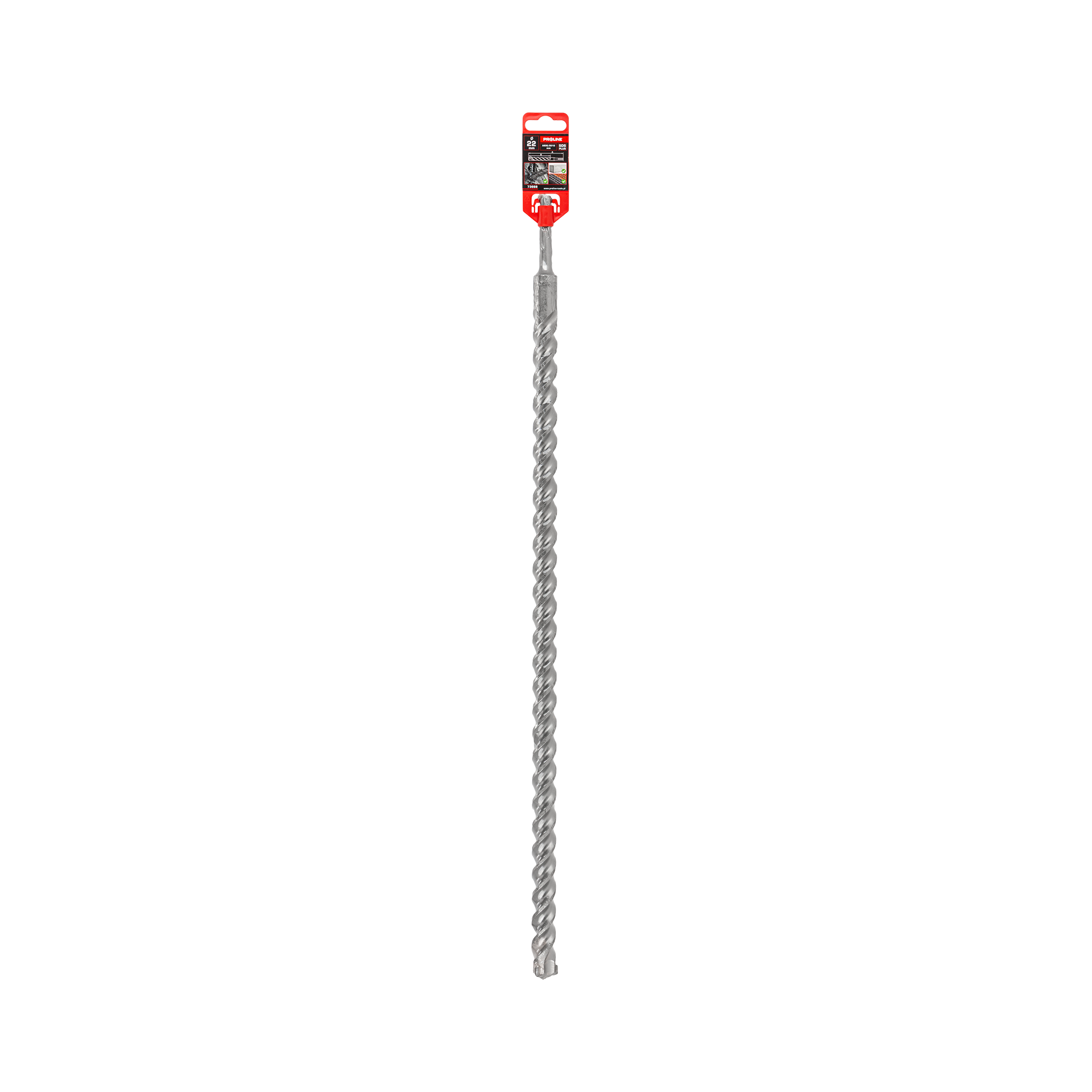 Wiertło do betonu zbrojonego SDS-Plus S3 cegła kamień 22x600 mm Proline 73668
