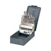 Wiertła do metalu HSS szlifowane 1,0-10,0 mm zestaw 19 elementów Proline 77219