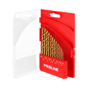 Zestaw wierteł do metalu hsstin DIN338 13 sztuk 1.5-6.5 mm Proline 77313
