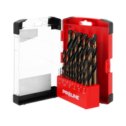 Zestaw 25 wierteł do metalu HSS 1-13 mm Proline 79225