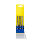 Wiertła do betonu SDS Plus 6810x110 mm zestaw 3 elementów Mega 81003