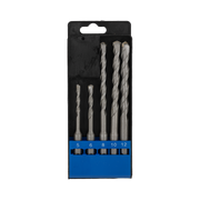 Zestaw wierteł do betonu 5 szt.. SDS Plus 5 mm 6 mm 8 mm 10 mm 12 mm Mega 81005