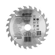 Piła tarczowa do drewna mdf laminatu z węglikiem spiekanym 200x30/20/16 mm 24T Mega 84429